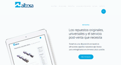 Desktop Screenshot of albosa.com