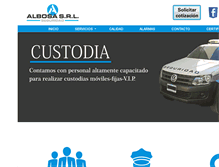Tablet Screenshot of albosa.com.ar